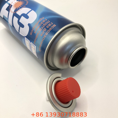 Valve à gaz au butane à ressort en acier inoxydable avec joint extérieur à combustion