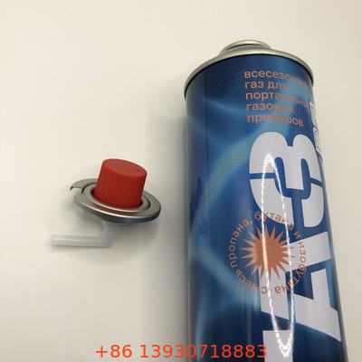 Valve à gaz au butane à ressort en acier inoxydable avec joint extérieur à combustion