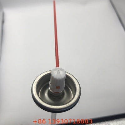 Valve de peinture à aérosol à ouverture unique avec un boîtier de tige de 2,5 x 0,33 mm