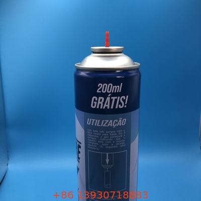 Valve à gaz en acier inoxydable équipée d'un réapprovisionnement universel en butane