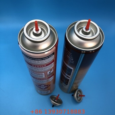 Valve de remplissage de l'allumeur de gaz en métal et en plastique avec joint extérieur Buna
