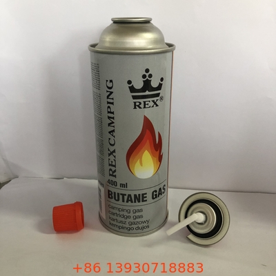 Une soupape à gaz au butane en acier inoxydable en PP