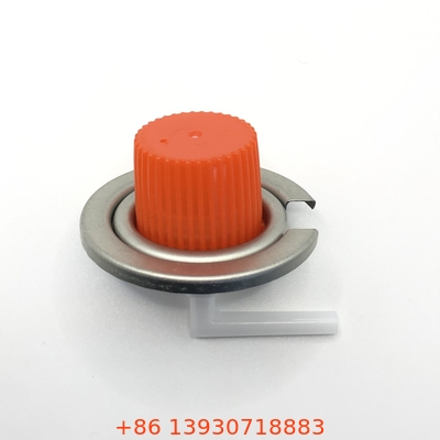 Une soupape de cylindre de gaz d'un pouce pour canister de carburant au butane et cartouche de gaz au butane
