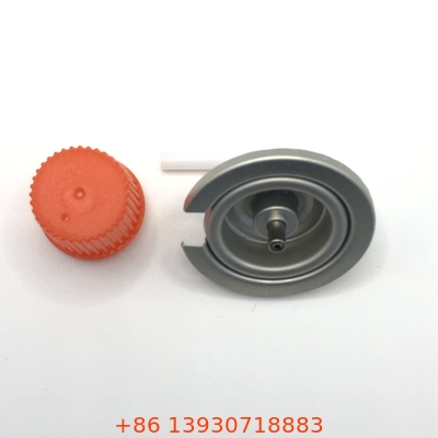 Une soupape de cylindre de gaz d'un pouce pour canister de carburant au butane et cartouche de gaz au butane