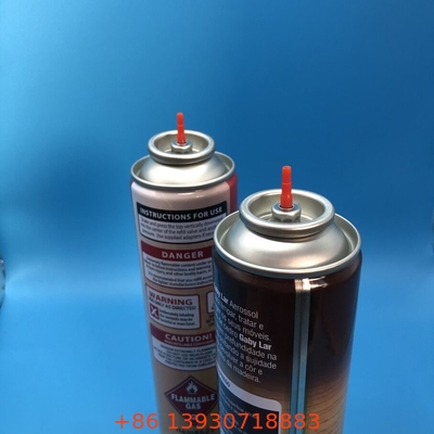 Un récipient de butane ODM acceptable, adapté au gaz et au gaz plus léger