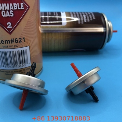 Valve de remplissage de gaz pratique pour les remplissages universels de briquets au butane