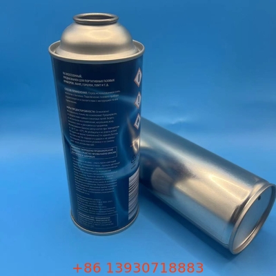 Récipient de gaz de butane lourd avec une canette de gaz de butane