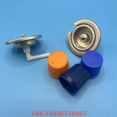 Bonne valve de cartouche à gaz à joints internes pour cartouche de carburant au butane et cartouche à gaz au butane