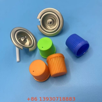 Bonne valve de cartouche à gaz à joints internes pour cartouche de carburant au butane et cartouche à gaz au butane