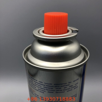 Bonne soupape extérieure de cylindre à gaz pour cartouche de carburant au butane et cartouche à gaz au butane