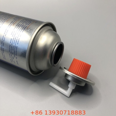 Valve de cartouche à gaz de haute sécurité avec joint extérieur Buna