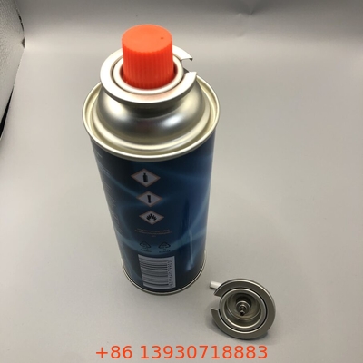 Type métallique Plaque d'étain et PP Portable soupape de cuisinière à gaz avec fil d'entrée CGA 600