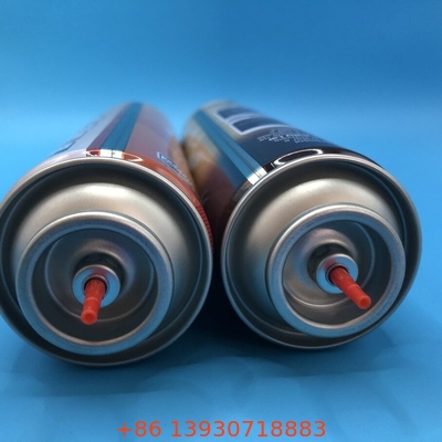 Valve de réapprovisionnement en gaz au butane métallique et plastique pour le réapprovisionnement en gaz au butane