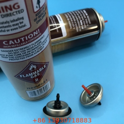 Adaptateur de soupape de remplissage de l'allumeur de gaz de butane Solution de conversion pratique pour différentes canettes de remplissage