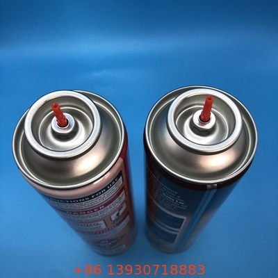 Ventilateur à gaz de remplissage de gaz de butane avec les deux côtés claire en fer blanc laqué un pouce