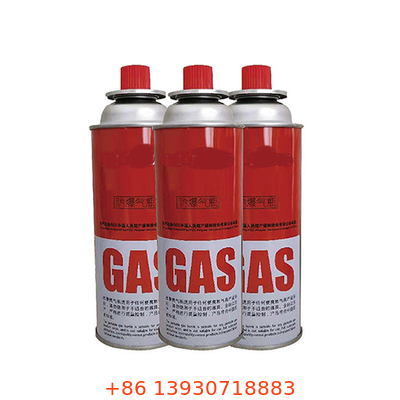 CMYK 4 couleur et couleur Pantone Bouteille de gaz de butane avec conception murale droite