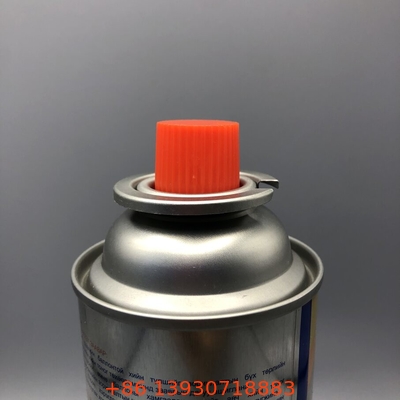 Valve de cuisinière au butane avec matériau de soupape en laiton et type métallique en fer blanc et en PP