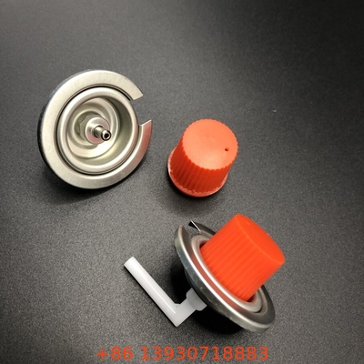 Valve à gaz de butane pour le carburant de gaz de butane avec plaque d'étain et ressort PP en acier inoxydable