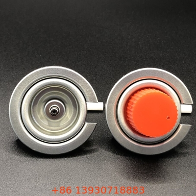 Valve à gaz de camping au butane avec 1/4 pouce NPT Outlet Tinplate et PP Application