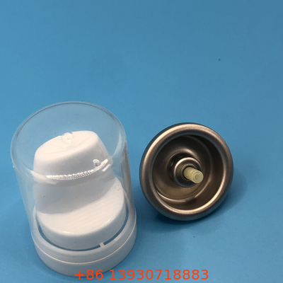 Valve à aérosol à mesure de matériau standard pour l'aluminium de compatibilité universelle