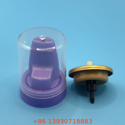 Mousse à cheveux en aérosol soupape en aluminium inversée pour des performances de distribution de mousse lisse