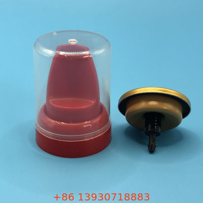 Valve en mousse aérosol en aluminium argenté/doré de 1 pouce pour les sprays de mousse capillaire