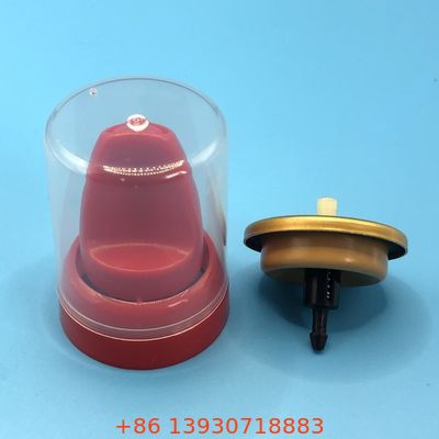 Valve aérosol en aluminium de 1 pouce pour mousses coiffantes et revitalisantes