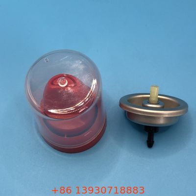 Mousse à cheveux soupape en aluminium inversée pour produits améliorant les boucles et le coiffage