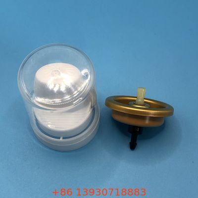 Valve aérosol en aluminium inversé de qualité supérieure conçu pour les marques de salons