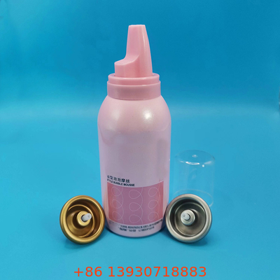 Valve de distribution de mousse pour cheveux professionnelle pour une sortie de mousse lisse