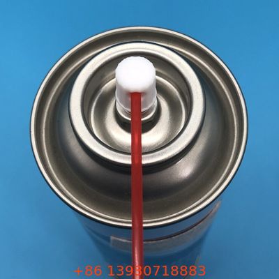 Valve d'aérosol pour les produits de pulvérisation de nettoyeurs de carburateurs pour les pulvérisations agressives de solvants