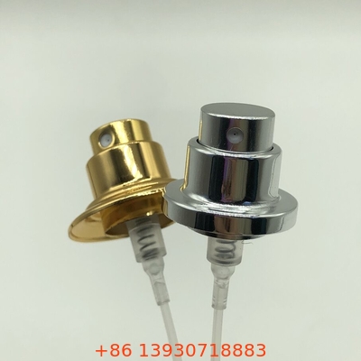 Sprayers OEM pour les marques de parfums de luxe avec finitions or et argent