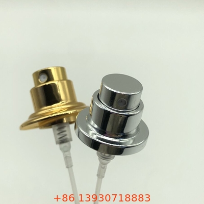 Sprayers OEM pour les marques de parfums de luxe avec finitions or et argent