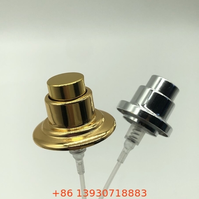 Sprayers OEM pour les marques de parfums de luxe avec finitions or et argent