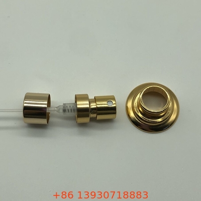 Sprayers OEM pour les marques de parfums de luxe avec finitions or et argent