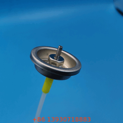 Type d'actionneur de bouton Valve d'aérosol mesurée pour les canettes d'aérosol