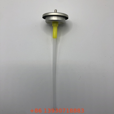 Valve de brouillard en aluminium avec joints d'étanchéité de couleur argentée pour la mesure précise