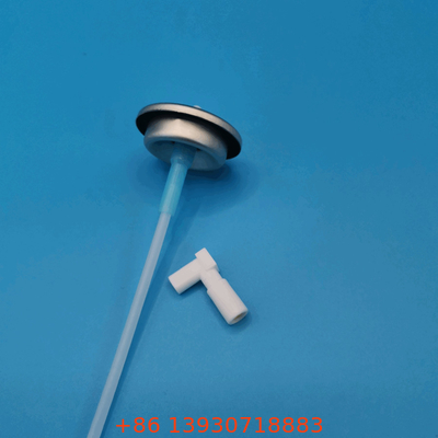 Type d'actionneur de bouton Valve d'aérosol mesurée pour les canettes d'aérosol