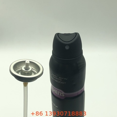 Une soupape de pulvérisation de 53 mm avec des ingrédients en aluminium