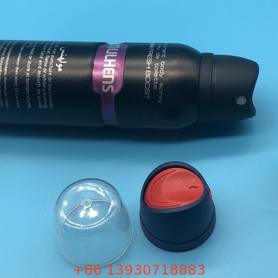 Valve de pulvérisation corporelle de déodorant avec formule hypoallergénique et sans cruauté