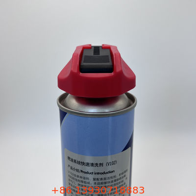 Bouchon pulvérisateur pliable avec tube d'extension pour une évacuation efficace du liquide insecticide