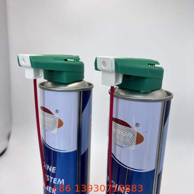 Pulvérisateur avec tube d'extension maximisant l'efficacité de l'actionneur de soupape aérosol