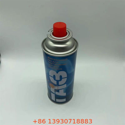 Bouteille de gaz de butane à paroi droite pour le carburant de cuisson Type gaz de butane et gaz de propane