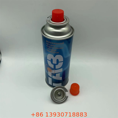 Activités en plein air Boîte à gaz au butane avec plaque d'étain à paroi droite