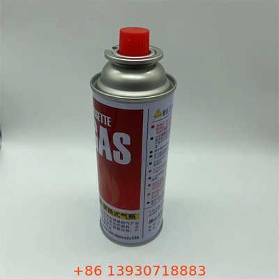 Bouteille de gaz au butane de 65 x 158 mm pour équipement de cuisson à la marmite