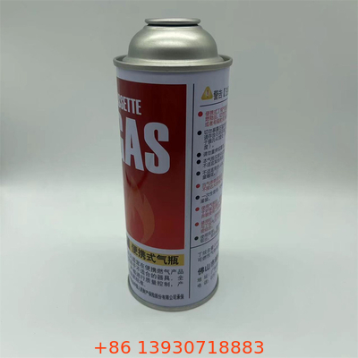 Bouteille de gaz de butane à paroi droite pour le carburant de cuisson Type gaz de butane et gaz de propane