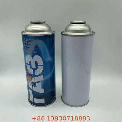 Boîte de gaz au butane orange etc. pour gaz plus léger et paroi droite