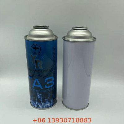 Boîte de gaz au butane orange etc. pour gaz plus léger et paroi droite