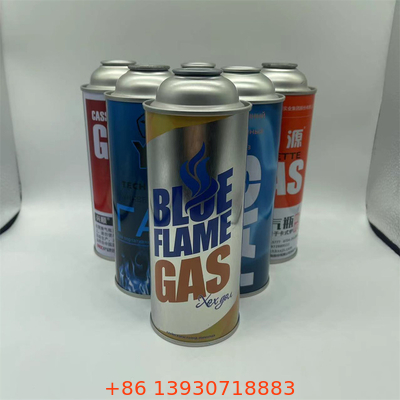 Bouteille de gaz de butane à paroi droite pour le carburant de cuisson Type gaz de butane et gaz de propane