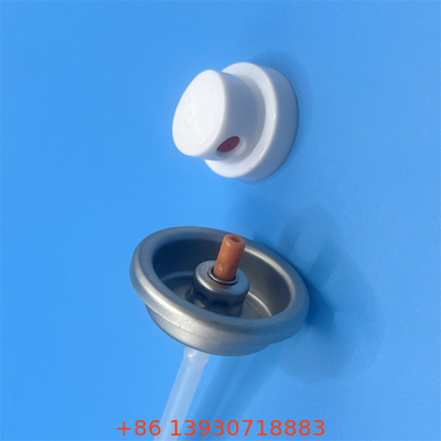 Valve en fer-blanc durable pour mousse à raser avec tube plongeur de longueur personnalisée